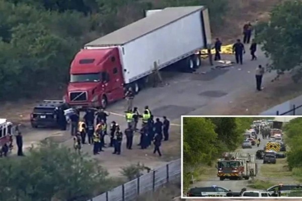 Νέα τραγωδία στο Τέξας: Φρίκη με το «φορτηγό του θανάτου» – 46 μετανάστες νεκροί (Video) – Κόσμος