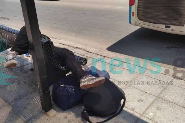 Απίστευτο περιστατικό στην Θεσσαλονίκη: 28χρονη ήταν αναίσθητη για 5 ώρες σε στάση λεωφορείου