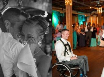 Το Πιο Συγκινητικό Δώρο Γάμου: Σηκώθηκε Από Το Αναπηρικό Καροτσάκι Για Να Χαρίσει Στη Γυναίκα Του Τον Πρώτο Χορό