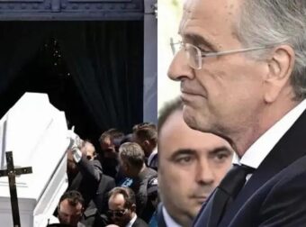 Ραγίζει καρδίες ο επικήδειος του Αντώνη Σαμαρά