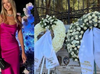 Ανείπωτη θλίψη στην κηδεία της Αλεξάνδρας Νικολαΐδου – Αυτή την ώρα το τελευταίο αντίο