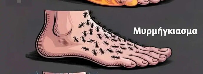 Σημάδια των ΠΟΔΙΩΝ σας που δείχνουν…