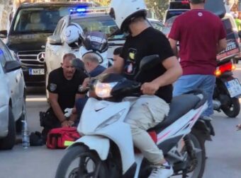 Ήρωας αστυνομικός έσωσε τη ζωή πολίτη που έχασε τις αισθήσεις του στη Σαντορίνη – Του έκανε ΚΑΡΠΑ επί 20 λεπτά
