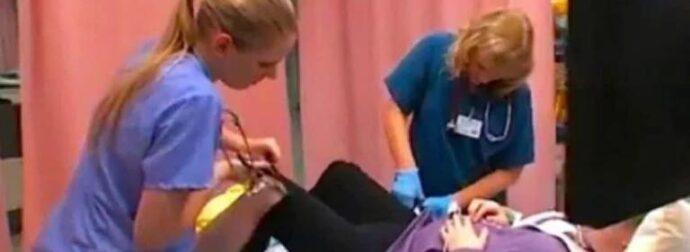 26χρονη έγκυος πήγε στο νοσοκομεiο ουpλιάζοντας από τον πόνο – Όταν της έκοψαν το παντελόνι έμειναν άναυδοι