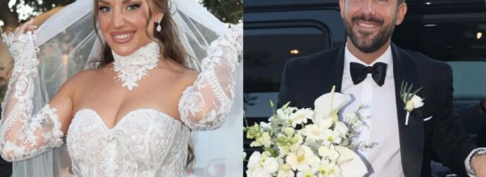 Γιώργος Λιβάνης – Ανδρομάχη: Παντρεύτηκαν! Η άφιξη της νύφης και οι εκλεκτοί καλεσμένοι