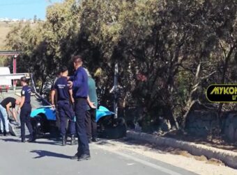 Ακαριαίος θάνατος σε αυτοκινητιστικό δυστύχημα στη Μύκονο