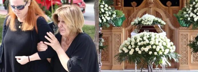 Θρήνος στην κηδεία του Άλκη Γιαννακά