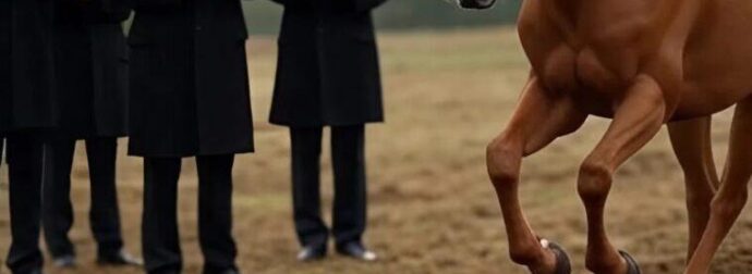 Κατά τη διάρκεια της κηδείας, ένα άλογο εμφανίστηκε από το δάσος και έτρεξε προς το φέρετρο: ο λόγος άφησε όλους άφωνους…