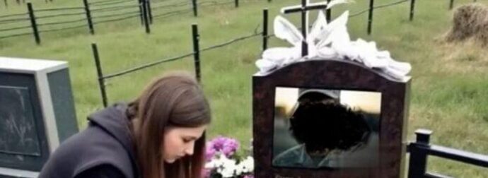 Πήγε στον τάφο του αρραβωνιαστικού της, έγκυος, μόνη… και βρήκε ένα μυστηριώδες τηλέφωνο μέσα στον τάφο. Όταν…