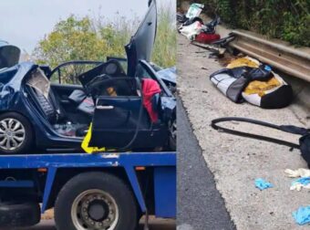 Τροχαίο-σοκ στην χώρα μας με 2 νεκρούς και 4 τραυματίες – «Το ένα αυτοκίνητο ήταν μέσα στο άλλο»