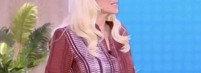 Επιτέλους το παραδέχτηκε η Κατερίνα Καινούργιου: Χάιδεψε την φουσκωμένη της κοιλίτσα στον αέρα της εκπομπής και το είπε