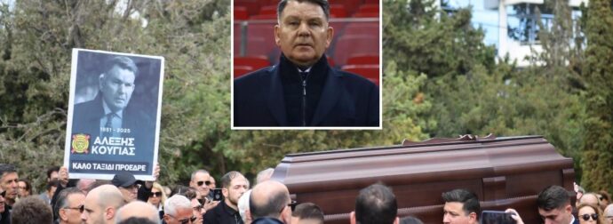 Αλέξης Κούγιας: Έτσι είναι ο τάφος του 5 μήνες μετά τον θάνατό του