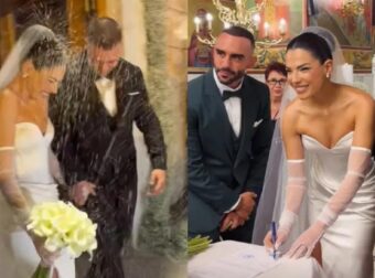 Στέλλα Πάσσαρη: Παντρεύτηκε τον εκλεκτό της καρδιάς της, Σωτήρη Αφεντάκη – Φωτογραφίες και βίντεο