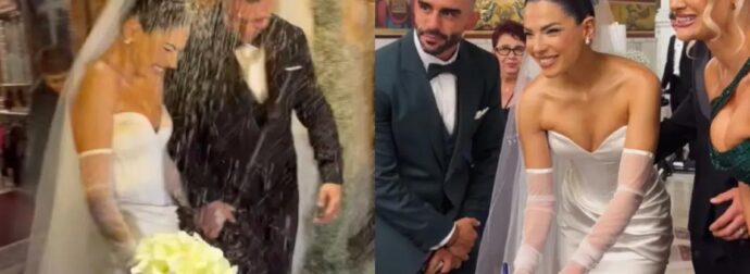 Στέλλα Πάσσαρη: Παντρεύτηκε τον εκλεκτό της καρδιάς της, Σωτήρη Αφεντάκη – Φωτογραφίες και βίντεο