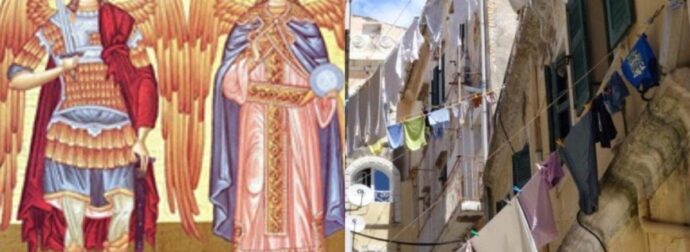 Παραμονή των Αγίων Ταξιαρχών : Μαζέψετε ρούχα και παπούτσια από έξω απόψε το βράδυ