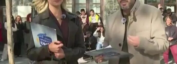 Έτρεχαν να κρυφτούν στο «Όπου υπάρχει Ελλάδα»: Ξέχασαν ανοιχτά τα μικρόφωνα κι ο Τσιμιτσέλης είπε όλα όσα δεν έπρεπε