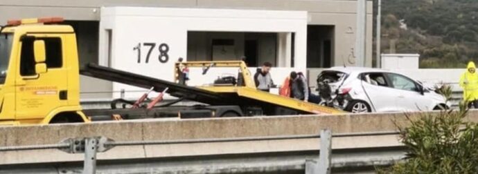 Χαλαζόπτωση προκάλεσε εκτροπές 5 οχημάτων – Ένας τραυματίας