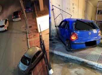 Βίντεο-σοκ από τη Λούτσα: Η στιγμή που το ΙΧ πέφτει πάνω σε πεζούς και σκοτώνει 24χρονο μπροστά στα μάτια της γιαγιάς του