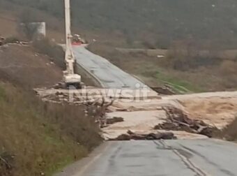 Κακοκαιρία Byron: Υπερχείλισε ο Ενιπέας στη Λάρισα – Μήνυμα του 112 για απομάκρυνση των κατοίκων προς τα Φάρσαλα
