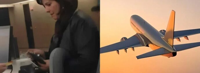 Η φωτογραφία αυτής της γυναίκας στα εισιτήρια του αεροδρομίου, σαρώνει στο διαδίκτυο. Ο λόγος; Προσέξτε την λίγο καλύτερα