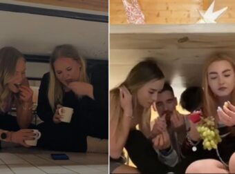 Το viral έθιμο με τα σταφύλια κάτω από το τραπέζι την ώρα της αλλαγής του χρόνου