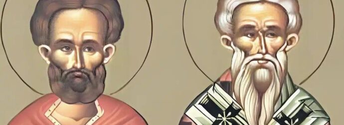 Σήμερα γιορτάζουν οι Άγιοι που ο ένας έδωσε δηλητήριο στον άλλον δεν έπαθε τίποτα και μετά έγινε Χριστιανός