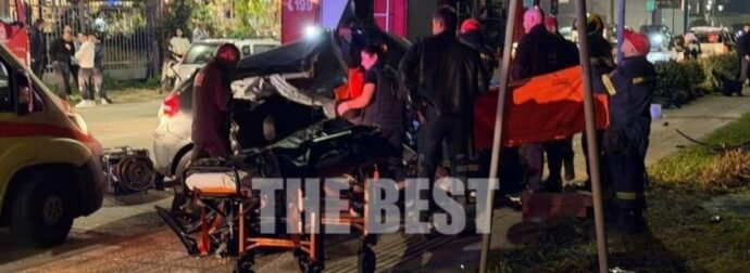 Θρήνος:19χρονος και 17χρονη τα θύματα του σοκαριστικού τροχαίου δυστυχήματος – Άμορφη μάζα το αυτοκίνητό τους