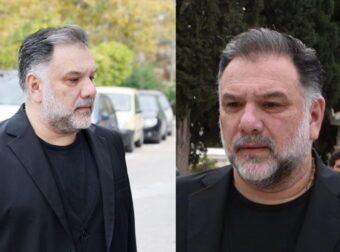 Αρναούτογλου: Με τον γιο του στην κηδεία της μαμάς του – Οι φωτογραφίες που ανέβασε η πρώην σύντροφός του