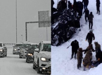 Χιονοδρομικό Φαλακρού: Εγκλωβισμένοι τουλάχιστον 100 επισκέπτες – Ανάμεσά τους και παιδιά