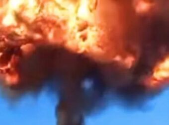 Ρωσία: Μεγάλη πυρκαγιά μετά από έκρηξη σε σιδηροδρομικό σταθμό στην περιφέρεια Ταμπόφ (Βίντεο)