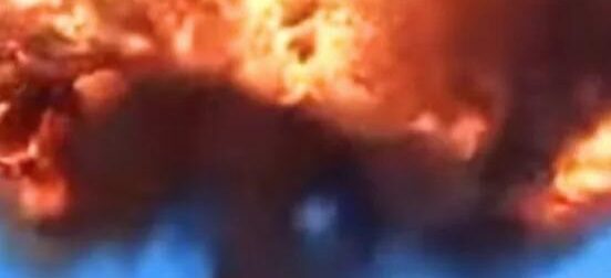 Ρωσία: Μεγάλη πυρκαγιά μετά από έκρηξη σε σιδηροδρομικό σταθμό στην περιφέρεια Ταμπόφ (Βίντεο)