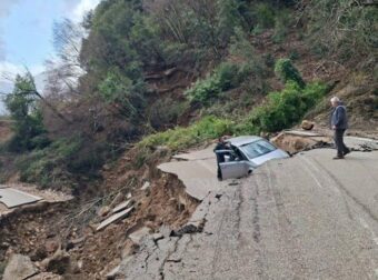 Κακοκαιρία: Προβλήματα στη Δυτική Ελλάδα – Αποκλεισμένα χωριά, κατολισθήσεις και πλημμύρες