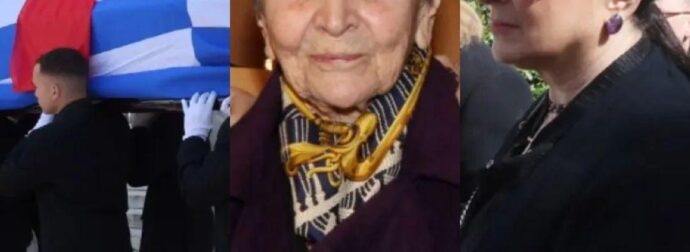 Κηδεία Ελένης Γλύκατζη Αρβελέρ: Κατέppευσε η κόpn της στο τελευταίο «αντίο» – Φωτογραφίες