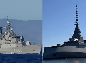 Απέπλευσαν οι δύο ελληνικές φρεγάτες «Κίμων» και «Ψαρά» για την Κύπρο