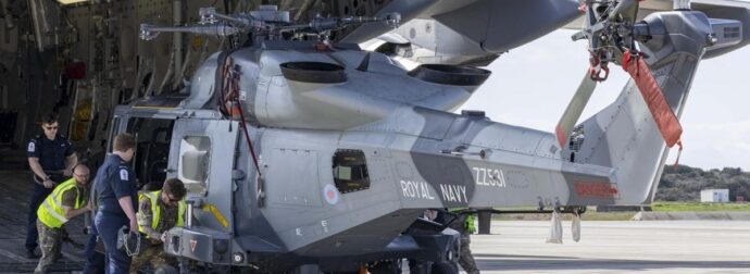 Eλικόπτερα Wildcat στο Ακρωτήρι