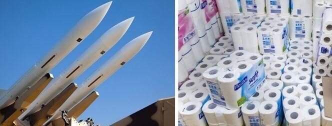 Λίστα με αντικείμενα που καλό είναι να αποθηκεύετε καθώς αυξάνονται οι φόβοι για τον Γ’ Παγκόσμιο Πόλεμο