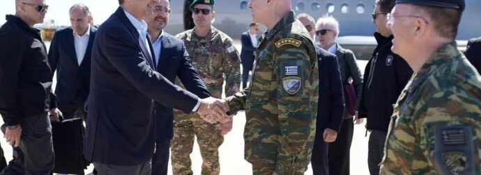 Μητσοτάκης: Η Κύπρος δεν είναι και δεν θα μείνει ποτέ μόνη, οι κινήσεις μας είναι αμυντικές – Μακρόν: Κάθε επίθεση στην Κύπρο είναι επίθεση στην Ευρώπη