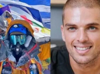 Ο Μάριος Γιαννάκου ανέβασε την Ελληνική σημαία στην κορυφή του κόσμου στο Έβερεστ στα 8.848 μέτρα