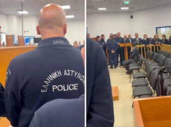 Βίντεο μέσα από την αίθουσα της δίκης για τα Τέμπη ανάρτησε η Ζωή Κωνσταντοπούλου