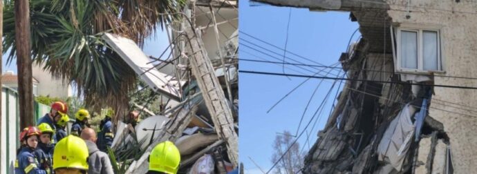 Τραγωδία ανήμερα του Μεγάλου Σαββάτου – Κατέρρευσε πολυκατοικία, ψάχνουν για εγκλωβισμένους