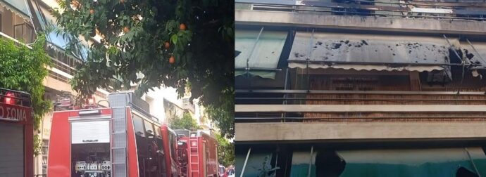 Οικογενειακή τραγωδία στον Κολωνό: Διαμέρισμα έγινε πύρινος τάφος για δύο αδέλφια – Φωτογραφίες από το σημείο