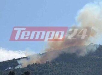 Μεγάλη φωτιά στη χώρα μας – Ήχησε το 112 για εκκένωση