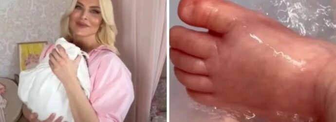 Κατερίνα Καινούργιου: Έκανε τη νεογέννητή κόρη της Ξένια μπάνιο – Όλοι σχολάζουν το ίδιου