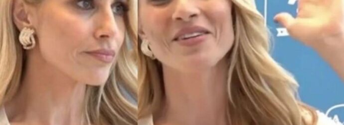 Σούσουpο με Ντορέττα Παπαδημητρίου: Σταμάτησε τις δηλώσεις και έφυγε μετά την ερώτηση που δέχτηκε