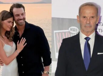 Περήφανος μπαμπάς ο Πέτρος Κωστόπουλος: Η συγκινητική στιγμή που παραδίδει την κόρη του, Αμαλία, στον Τζέικ Μέντγουελ