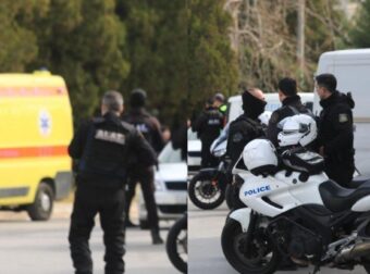 Πανικός στην Μάνδρα: Άνδρας απειλεί να πέσει από ταράτσα – Κρατάει στα χέρια του μαχαίρι και δρεπάνι
