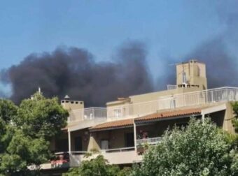 ΣΤΙΓΜΕΣ ΑΓΩΝΙΑΣ ΣΤΗΝ ΑΓΙΑ ΠΑΡΑΣΚΕΥΗ: ΦΩΤΙΑ ΞΕΣΠΑΣΕ ΣΕ ΥΠΟΓΕΙΟ ΓΚΑΡΑΖ